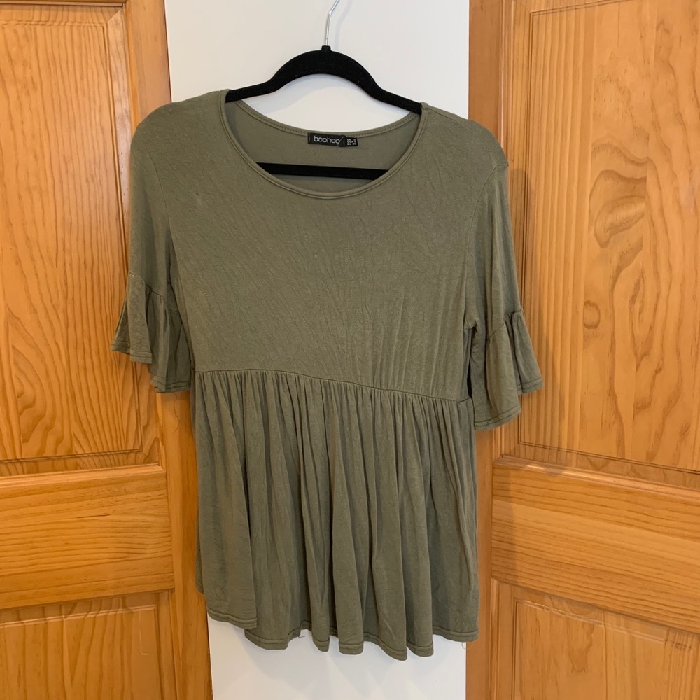 BooHoo babydoll top